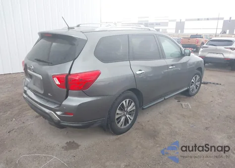 2017 Nissan Pathfinder Sl из США, поврежденный, VIN 5N1DR2MN2HC907105